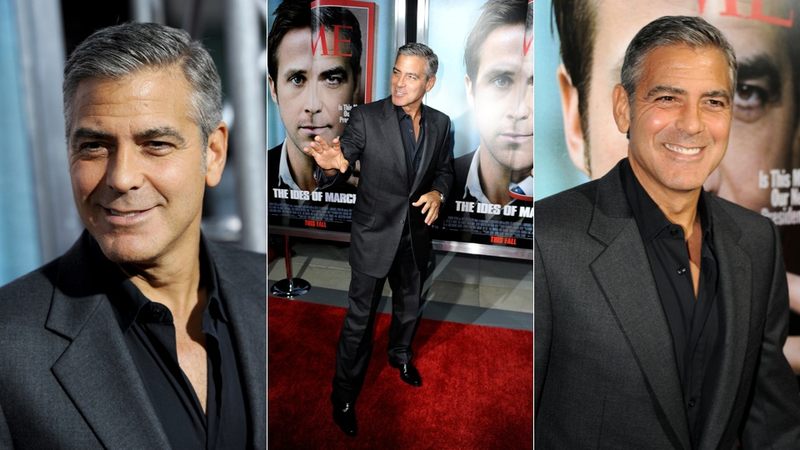 Illustration for article titled Ryan Gosling And George Clooney. In The Same Place. Wearing Sharp Suits.